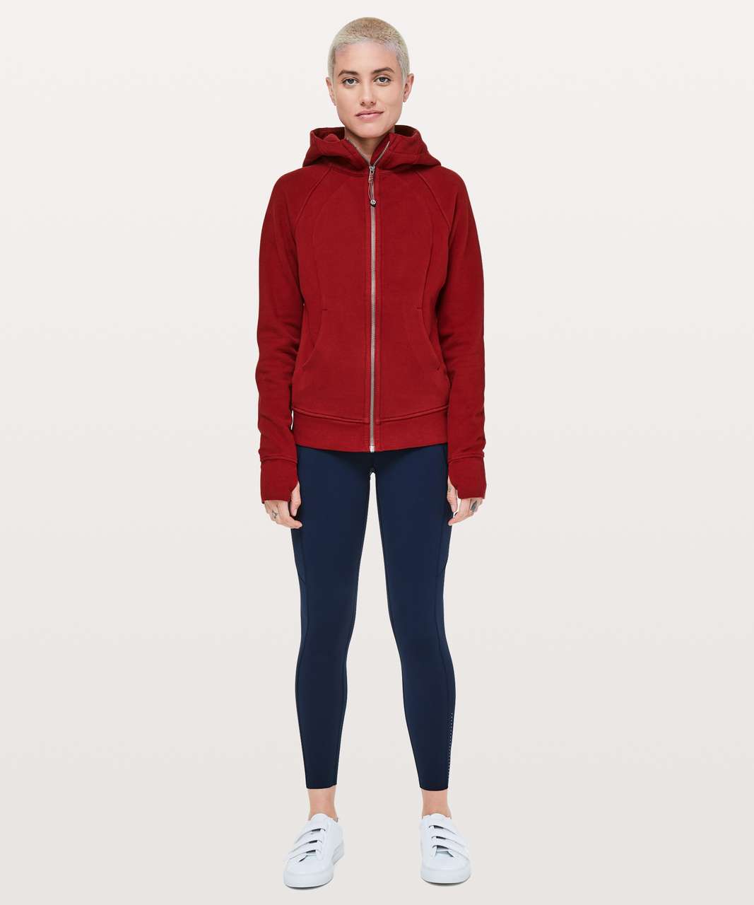 USA RESTOCK 🇺🇸 - Scuba Hoodie Light Cotton Fleece in Dark Red - all sizes  : r/lululemon