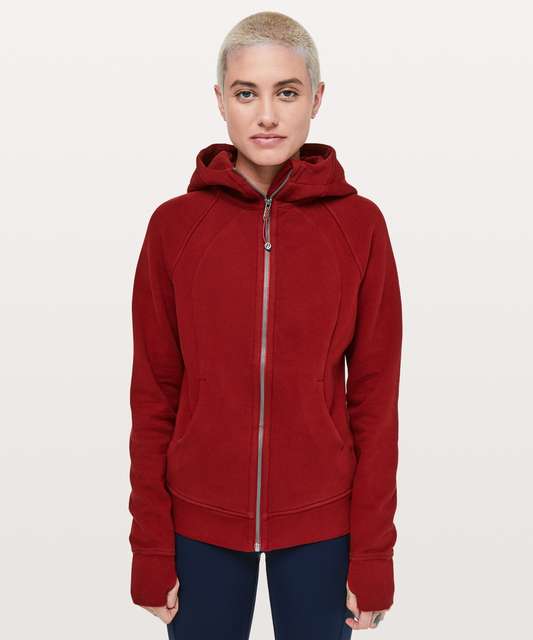 Lululemon Scuba Hoodie III - Heathered Bark Berry - lulu fanatics