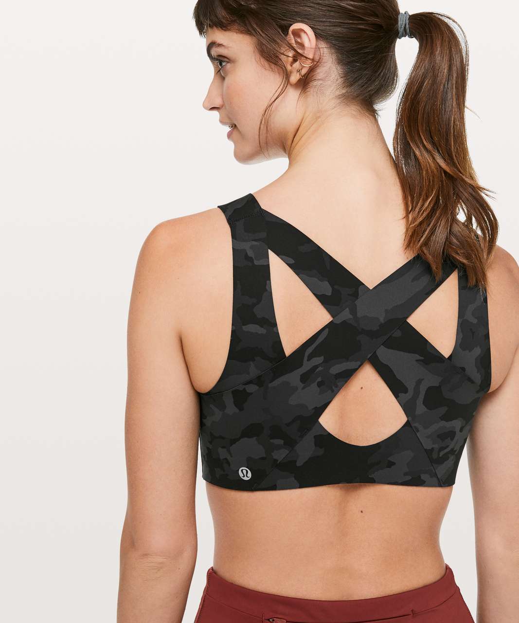 lululemon front closure sports bra