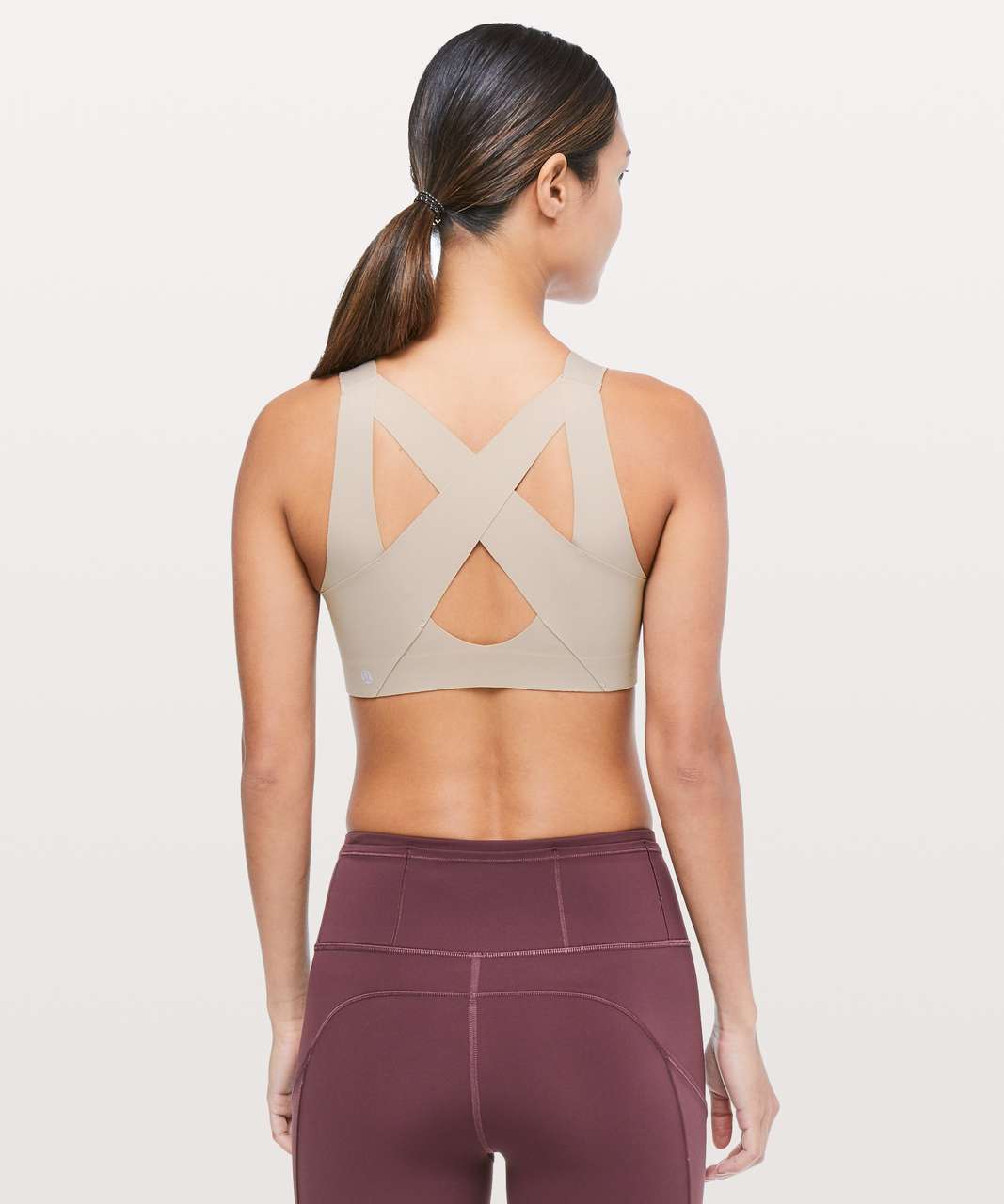 Lululemon Enlite Bra *Zip Front - Barely Beige - lulu fanatics