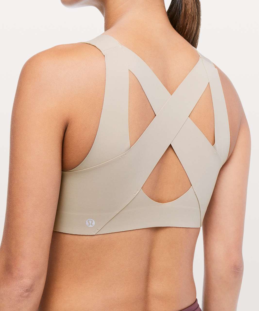 Lululemon Enlite Bra *Zip Front - Barely Beige - lulu fanatics