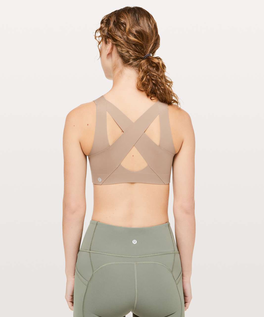 Lululemon Enlite Bra *Zip Front - Soft Sand - lulu fanatics