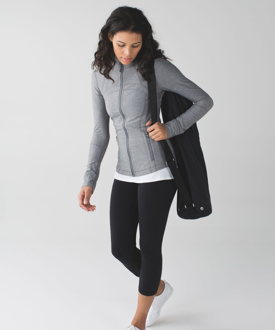 Lululemon Define Jacket *Brushed - Heathered Slate - lulu fanatics