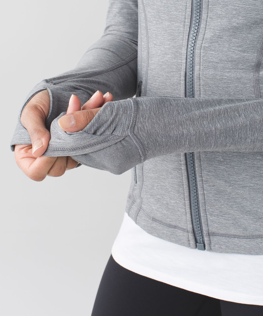 Lululemon Define Jacket - Heathered Herringbone Heathered Black White -  lulu fanatics