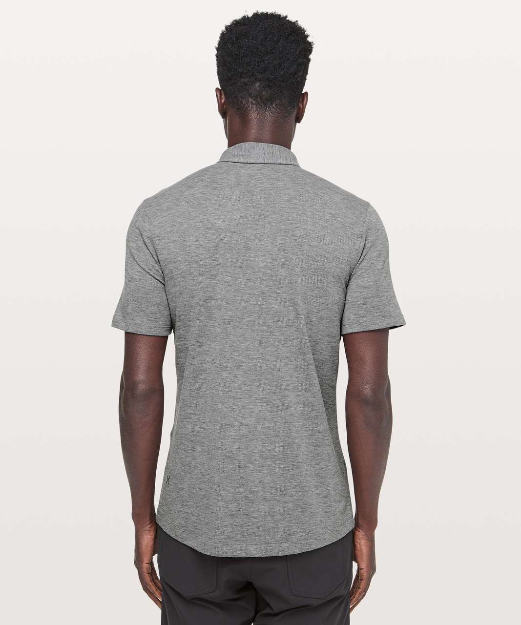 Lululemon Evolution Polo - Heathered Black (Fifth Release)