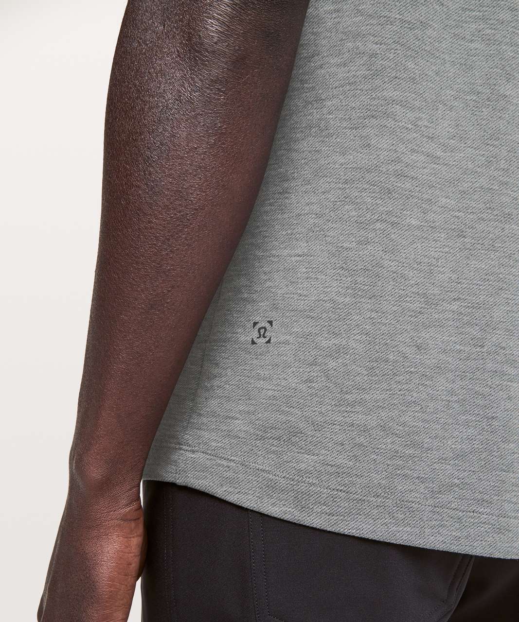 Lululemon Evolution Polo - Heathered Black (Fifth Release)