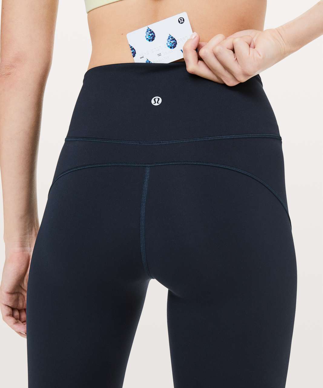 Lululemon In Movement Crop *Everlux 19" - True Navy (First Release)