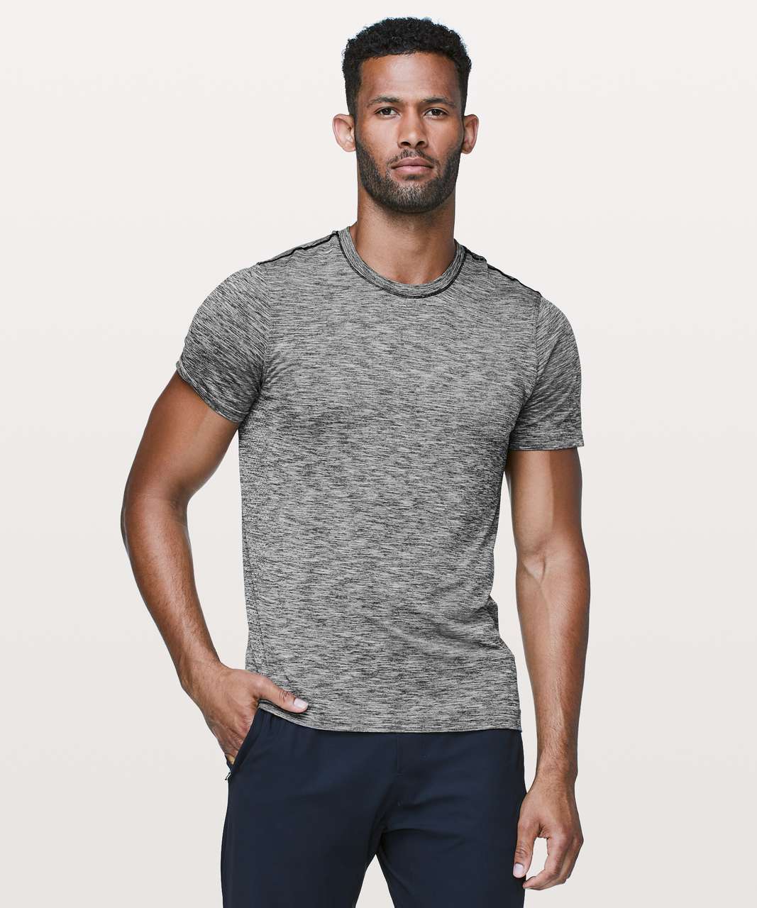 Grey Metal Vent Tech jersey sweatshirt, Lululemon