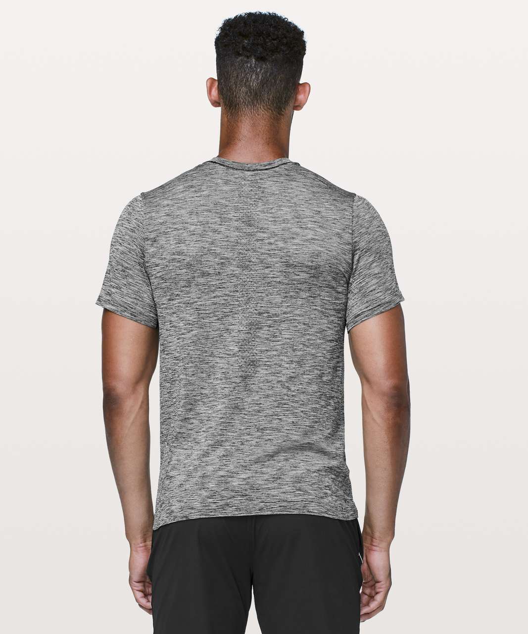 Lululemon Metal Vent Tech Surge Short Sleeve - Black / White