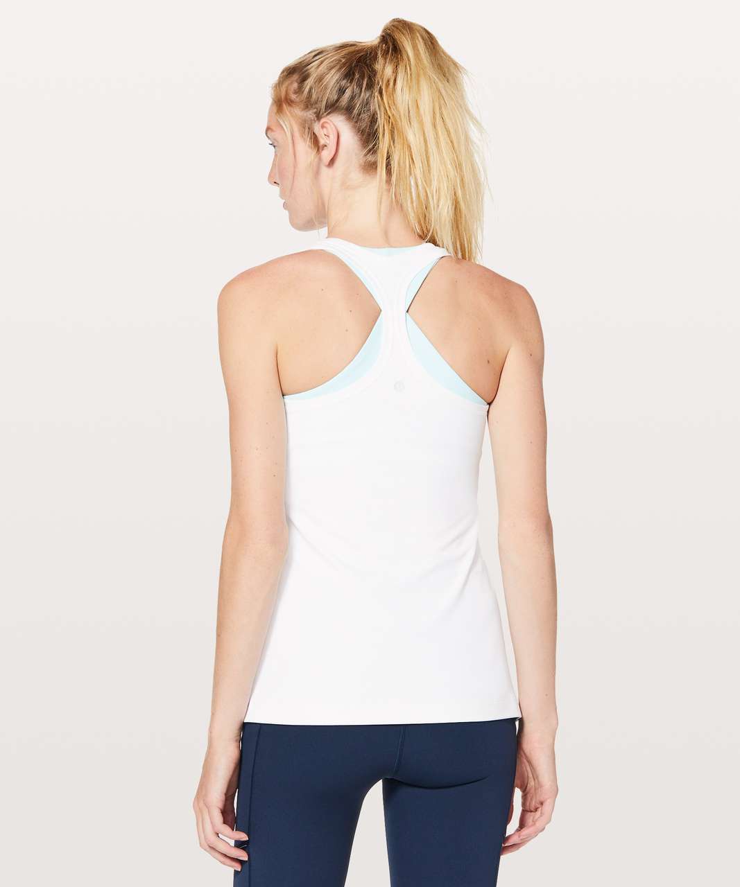 Lululemon Cool Racerback II *Nulu - White (Second Release)