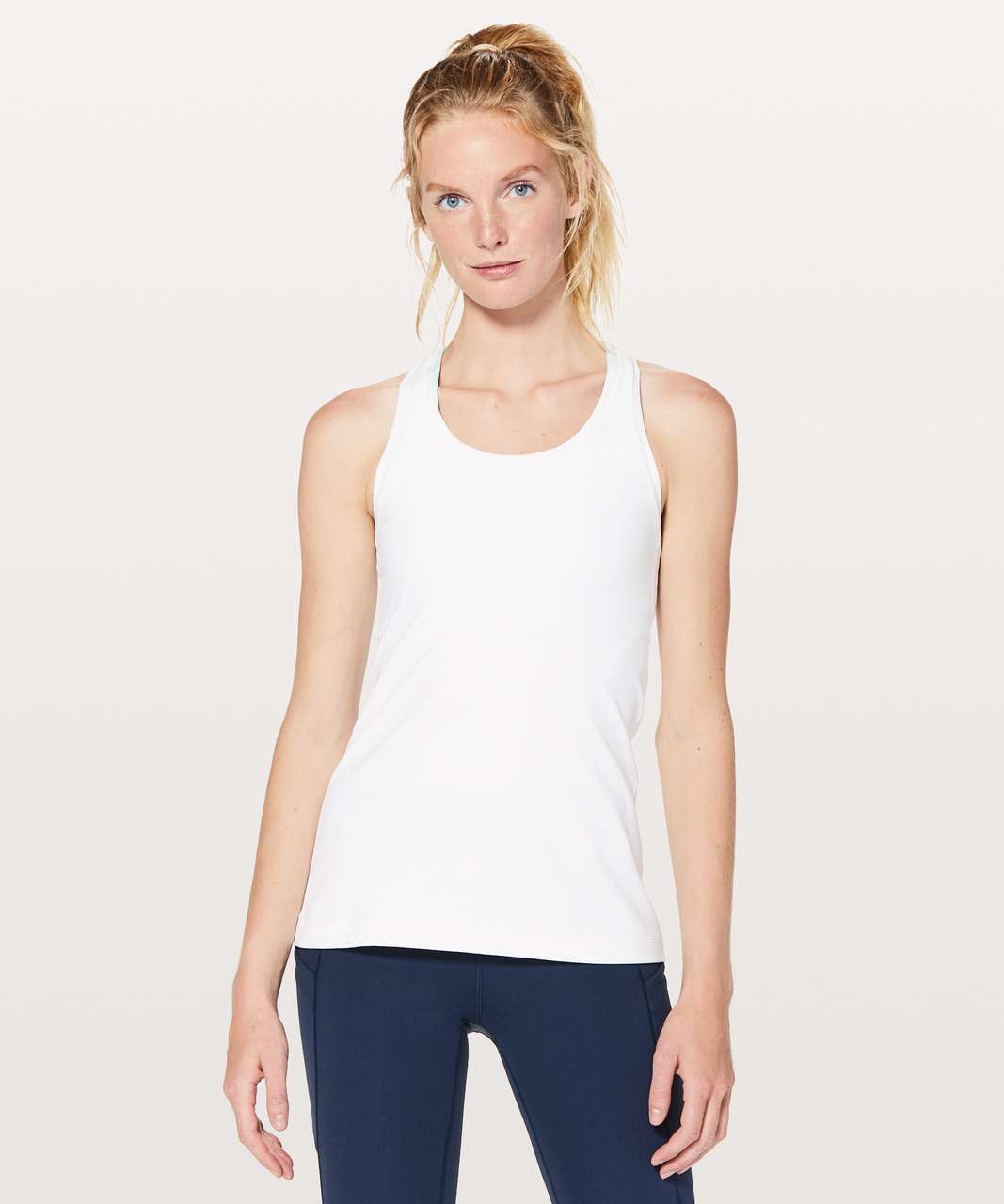 Lululemon Cool Racerback II *Nulu - White (Second Release)