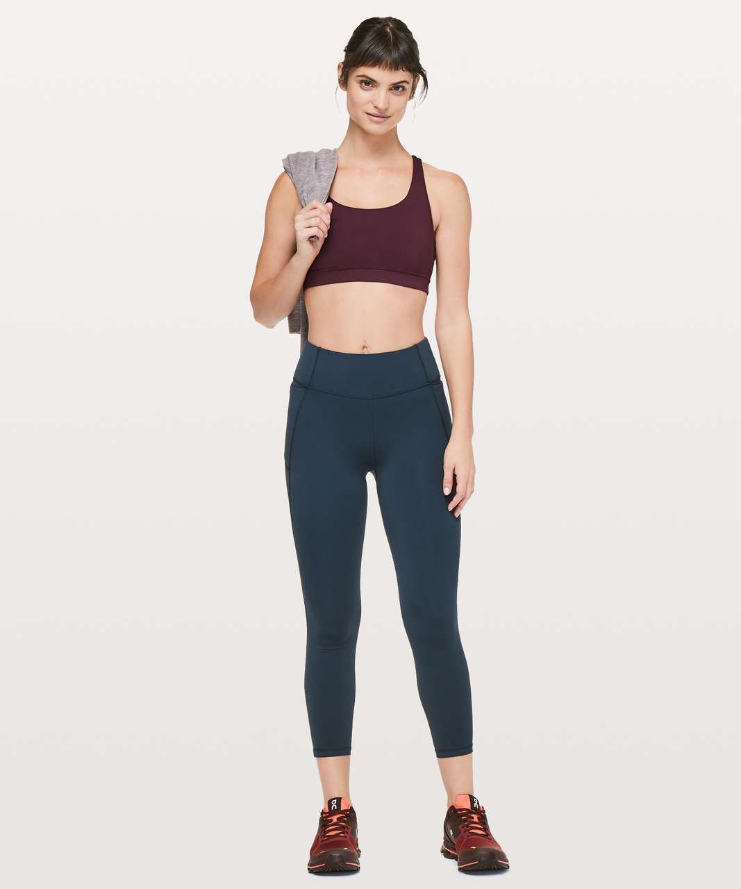 Lululemon Energy Bra - Dark Adobe