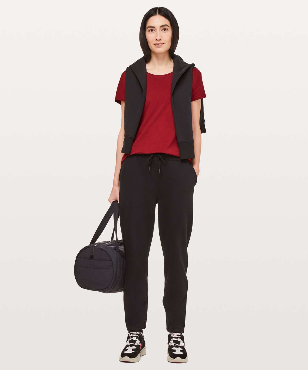 Lululemon Love Crew III - Dark Sport Red