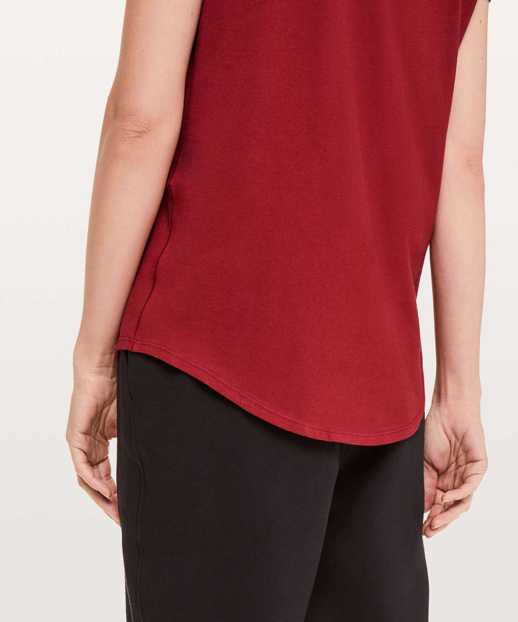 Lululemon Love Crew III - Dark Sport Red