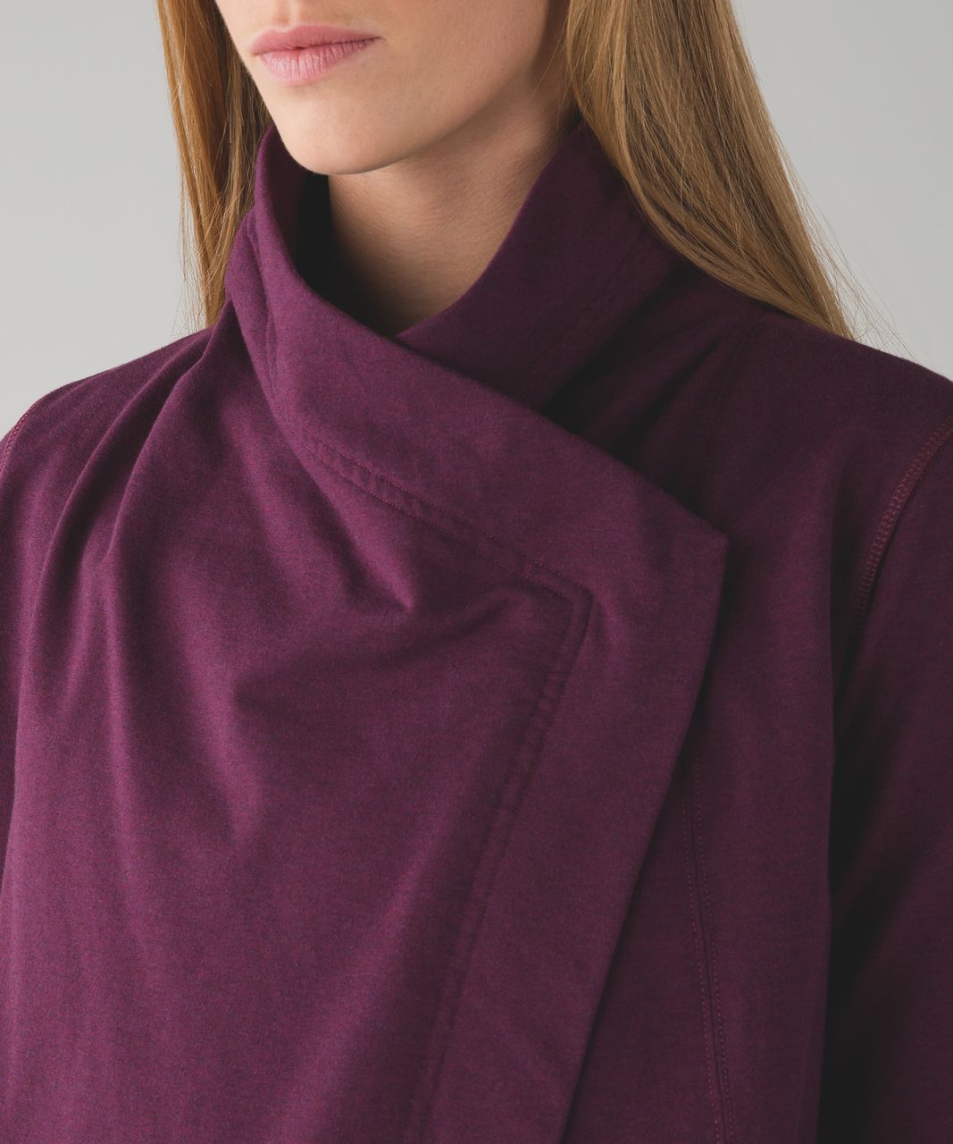 Lululemon Restore Wrap - Heathered Red Grape