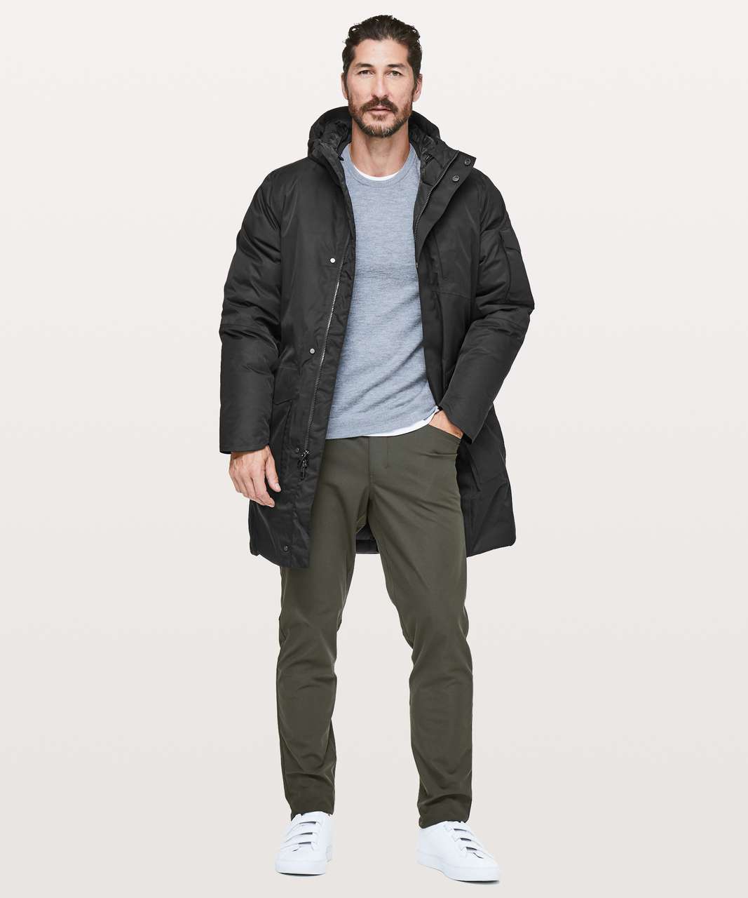 lululemon men's cold city parka