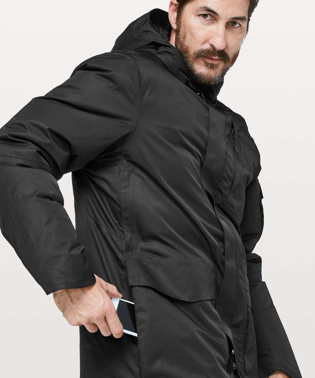 lululemon men's cold city parka