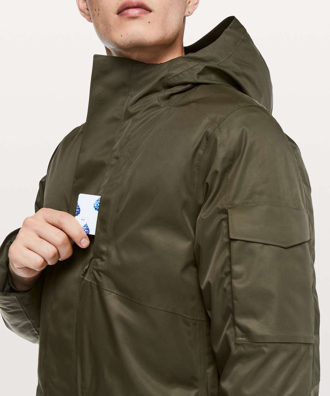 lululemon men's cold city parka