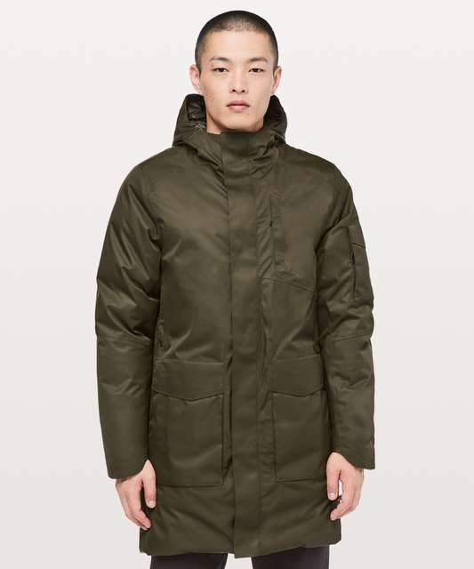 lululemon men's cold city parka