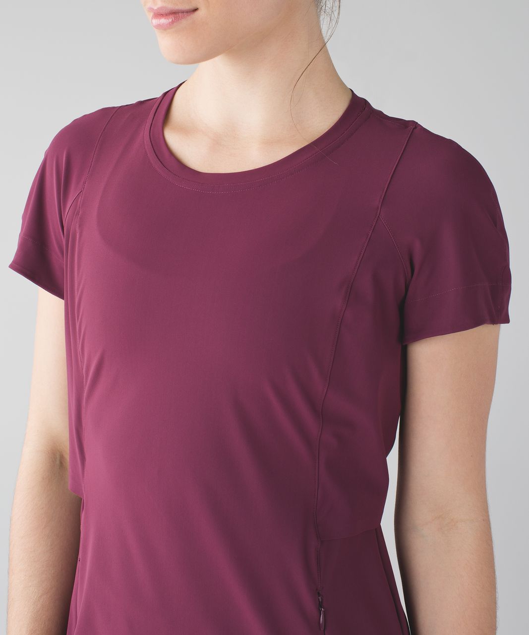 Lululemon &go Endeavor Dress - Red Grape