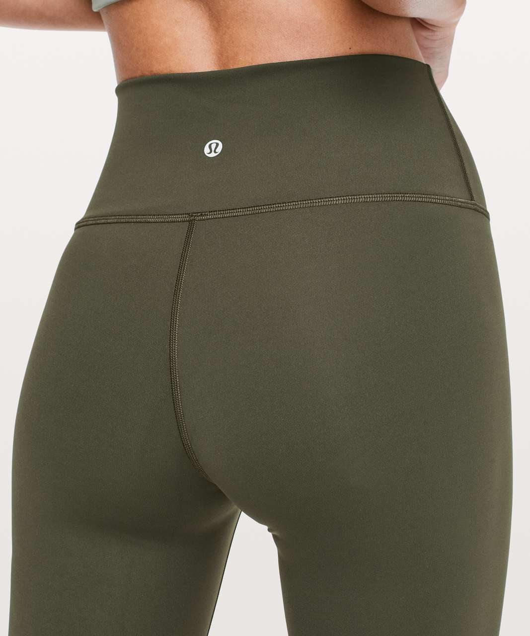 Lululemon Wunder Under Hi-Rise 1/2 Tight *Full-On Luxtreme 17" - Dark Olive