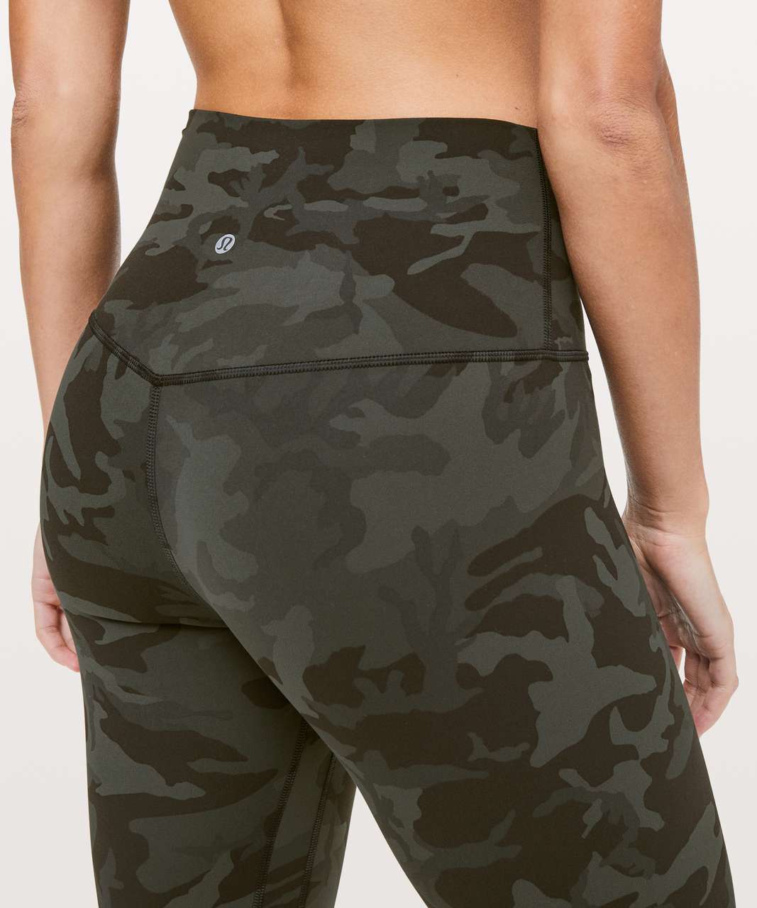 Lululemon Align Crop *21" - Incognito Camo Multi Gator Green (First Release)