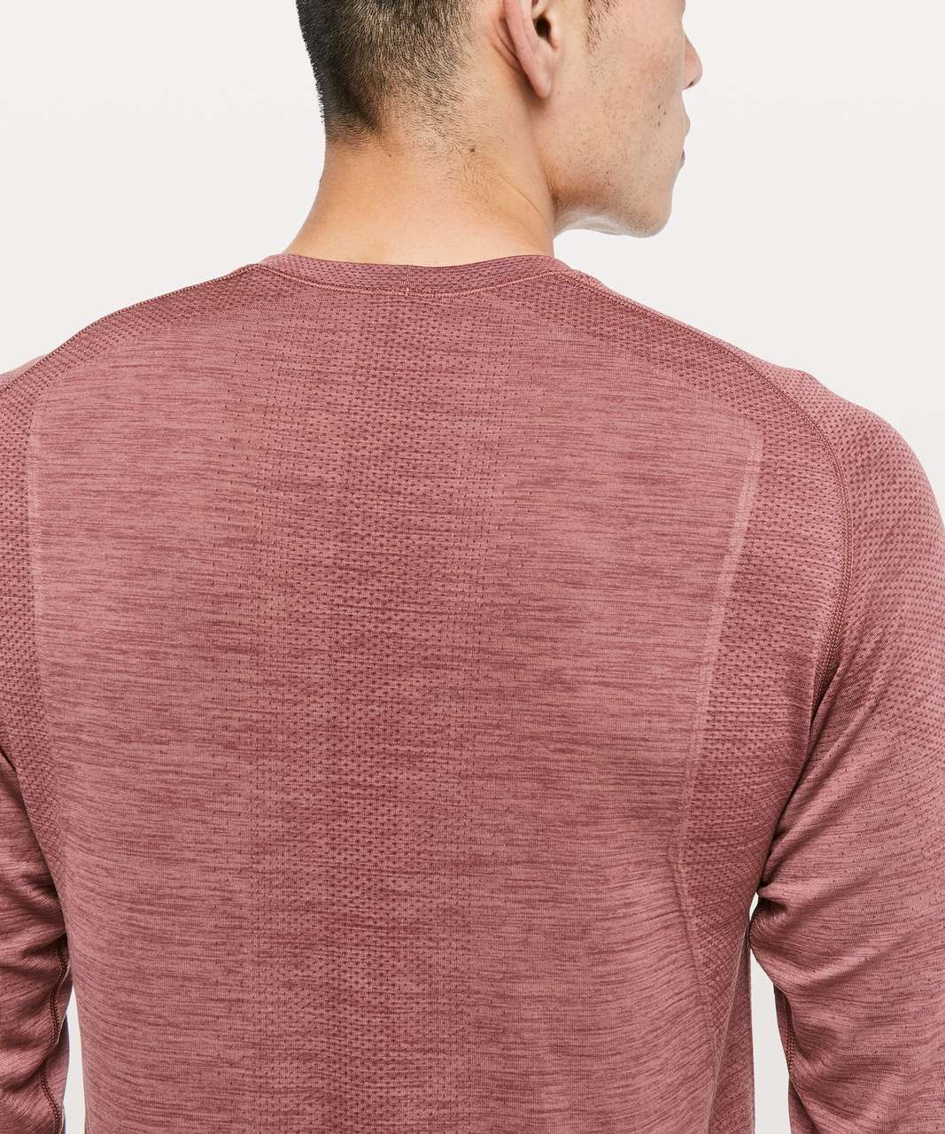 Lululemon Metal Vent Tech Long Sleeve - Smoky Red / Red Dust