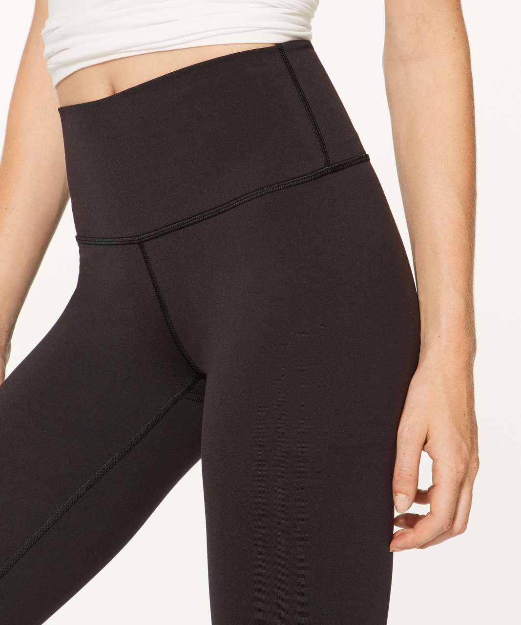 Lululemon Wunder Under Crop (Hi-Rise) *Full-On Luon 21" - Black