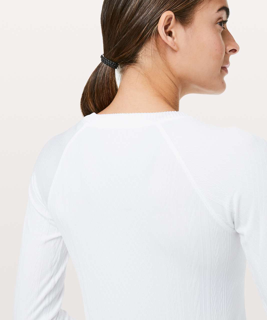 Lululemon Rest Less Pullover - White / White (Sixth Release