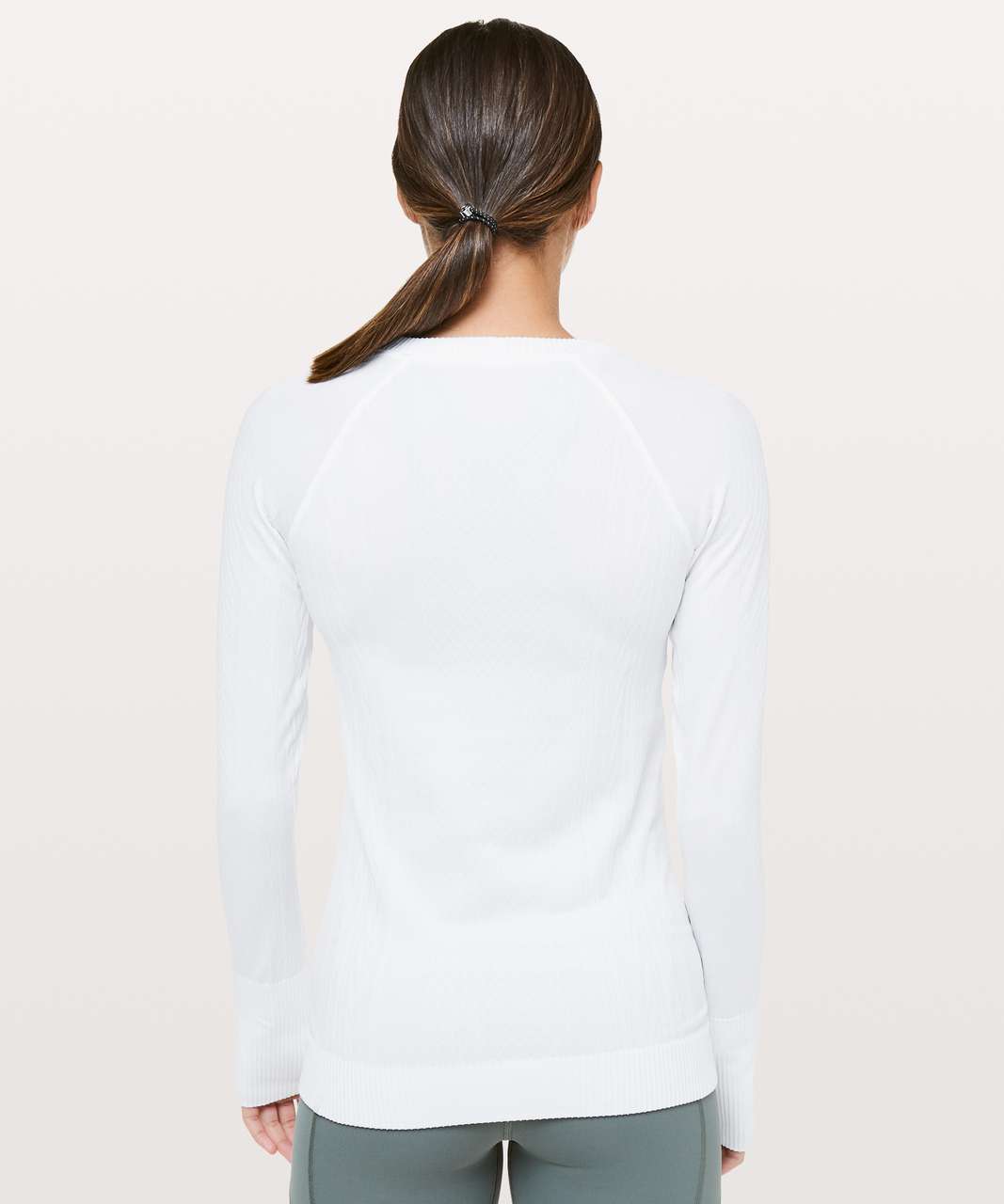 Lululemon Rest Less Pullover - White / White (Sixth Release)