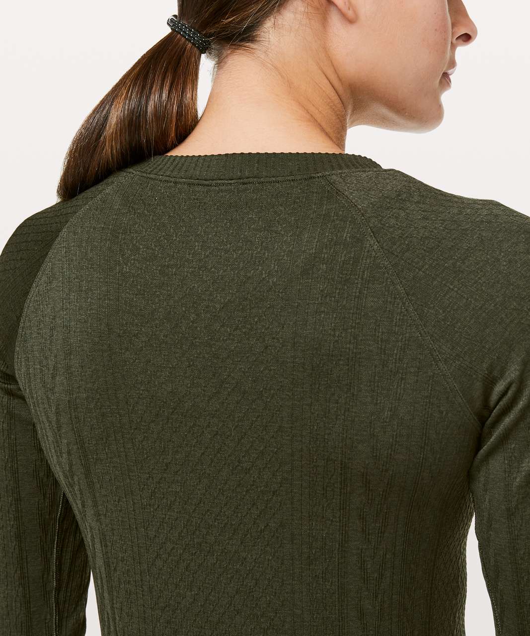 Lululemon Rest Less Pullover - Dark Olive / Dark Olive