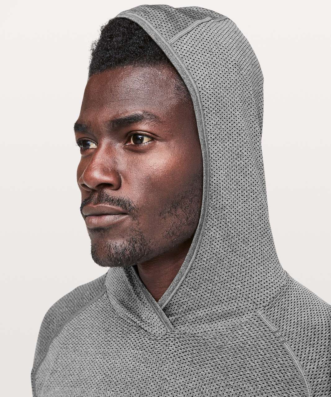 Lululemon Metal Vent Tech Pullover Hoodie - Black / White