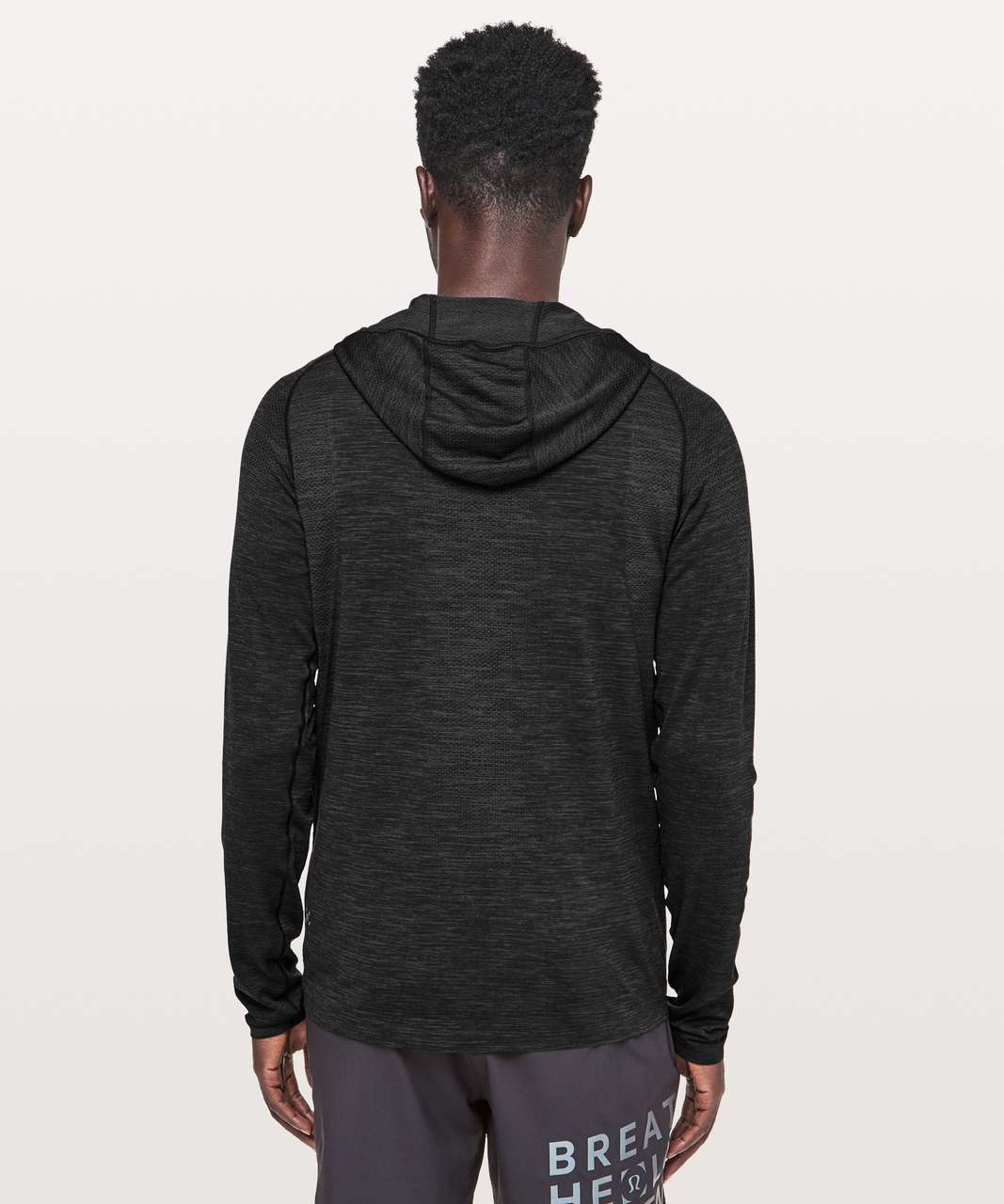 Lululemon Metal Vent Tech Pullover Hoodie - Deep Coal / Black