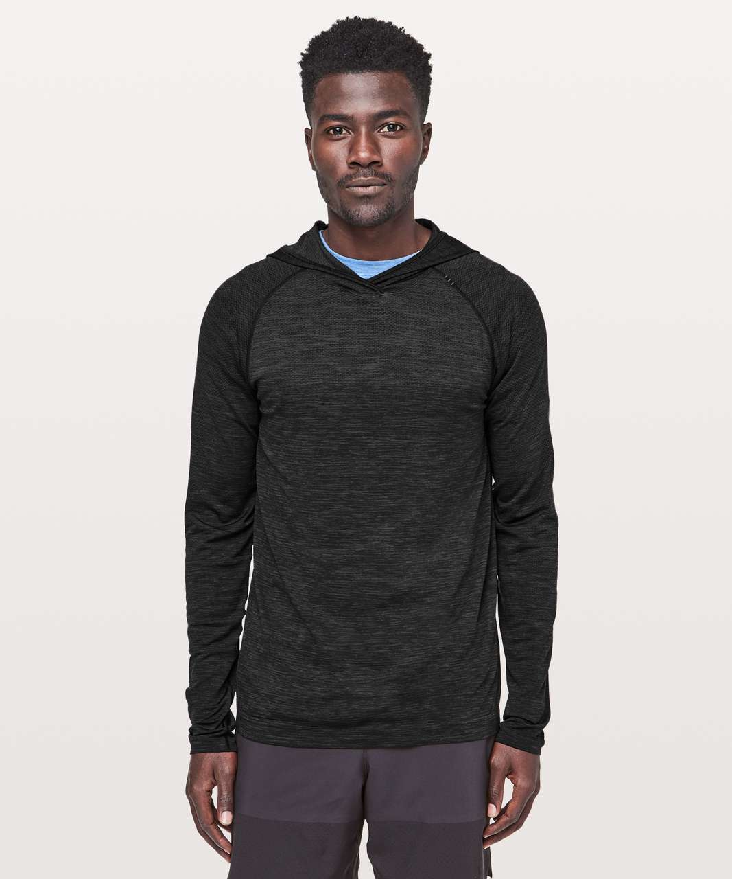 Lululemon Metal Vent Tech Pullover Hoodie - Deep Coal / Black