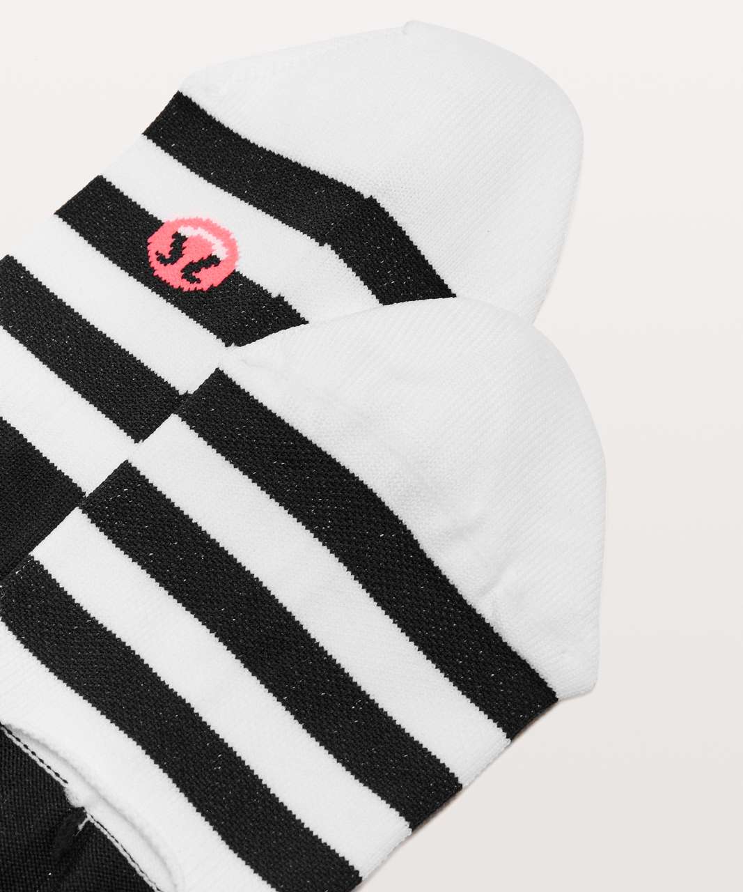 Lululemon Secret Sock - Black / White (Third Release)