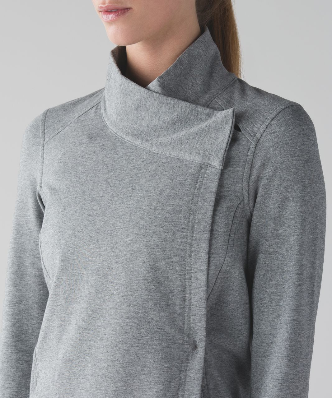 Lululemon Coast Wrap II - Heathered Medium Grey