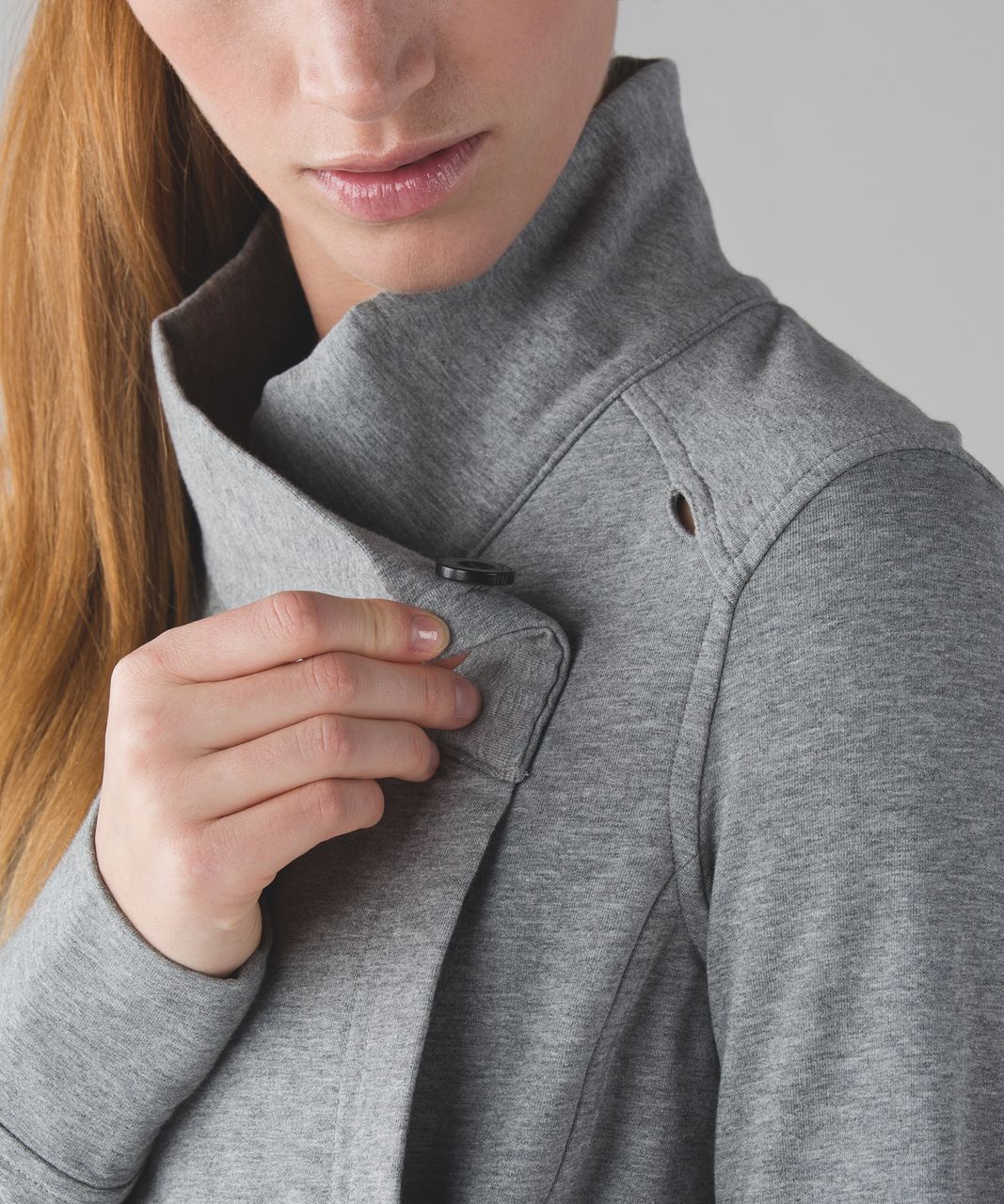 Lululemon Coast Wrap II - Heathered Medium Grey