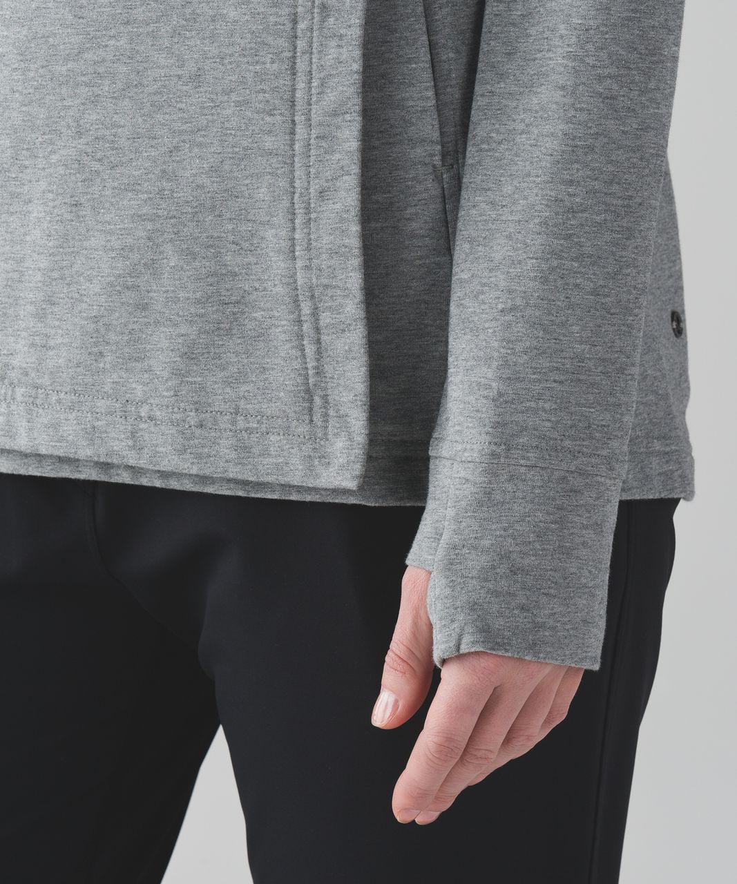 Lululemon Coast Wrap II - Heathered Medium Grey