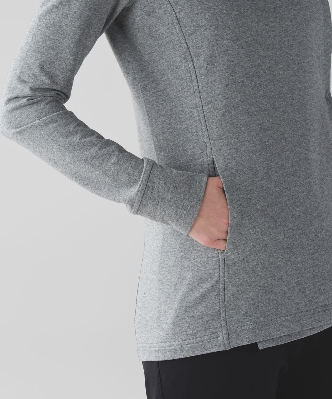 Lululemon Coast Wrap II - Heathered Medium Grey