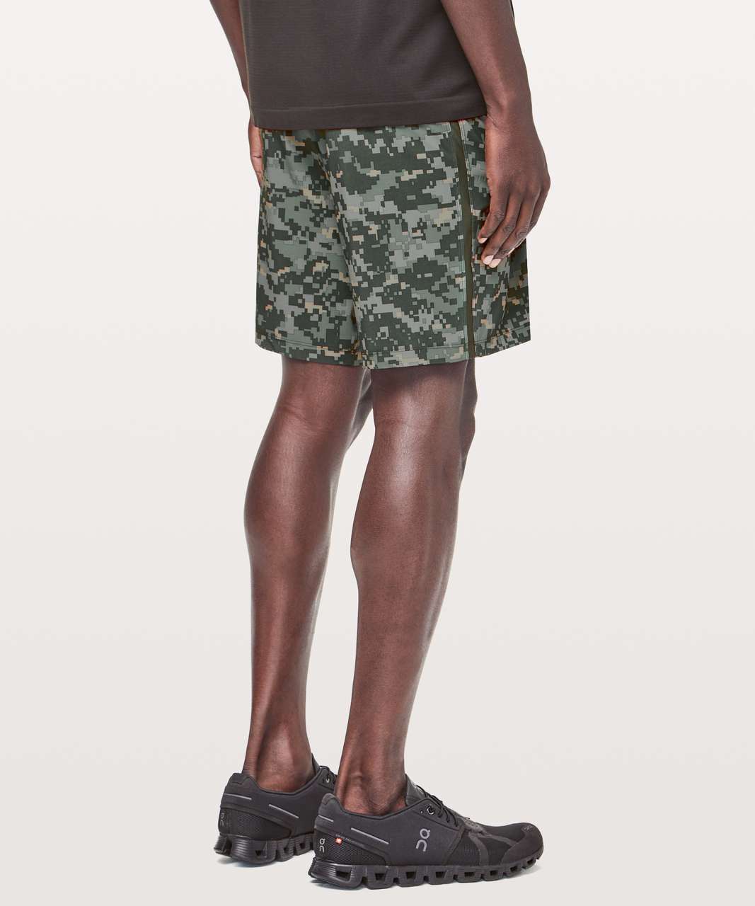 lululemon Pace Breaker Short - Lined 9 - Variegated Black Camo