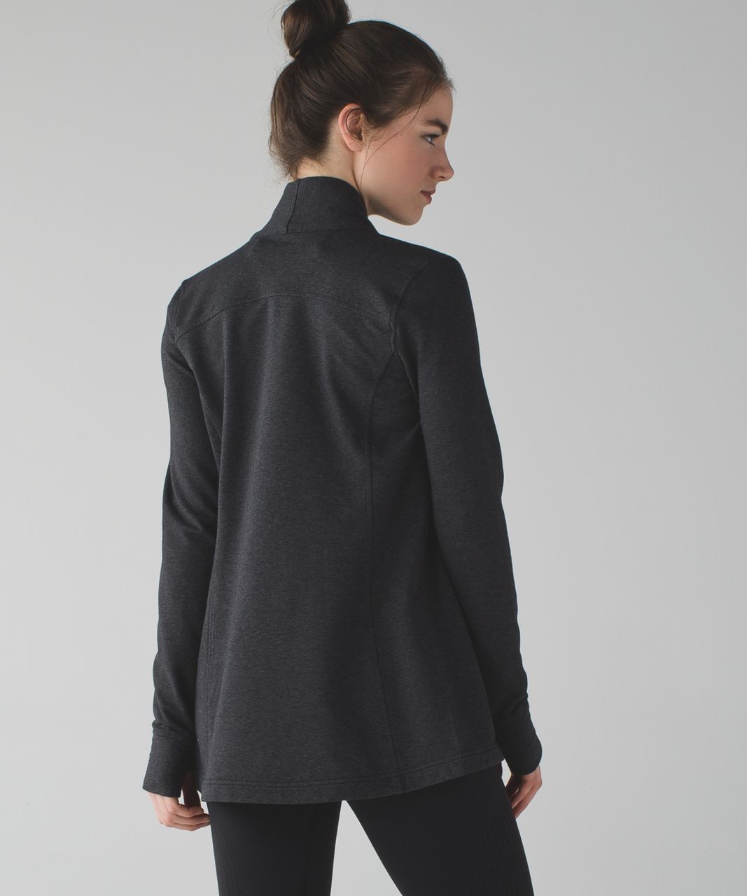 Lululemon Coast Wrap II - Heathered Black