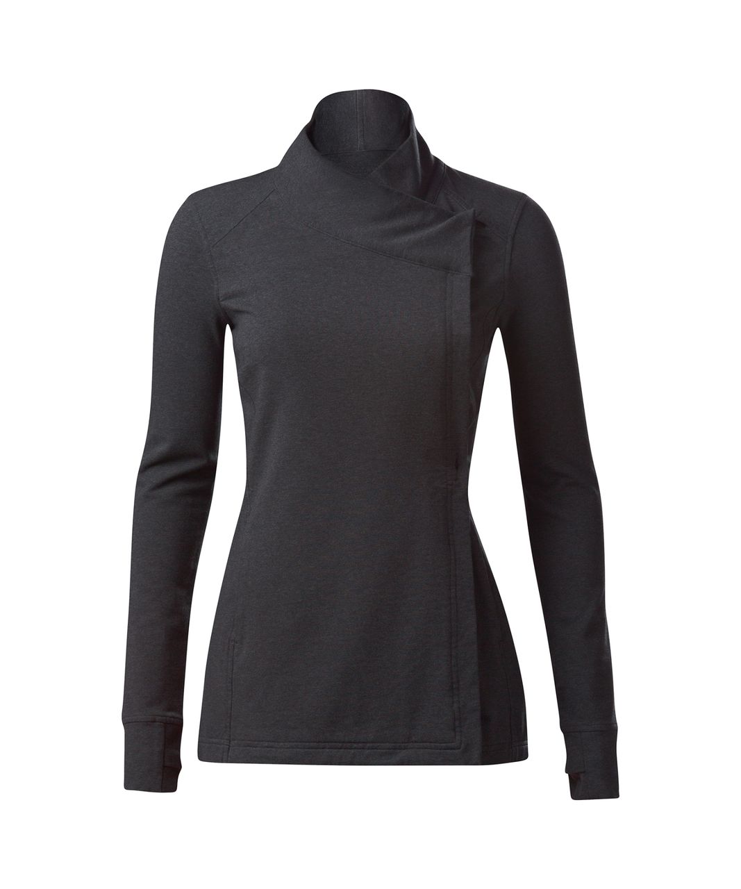 Lululemon Coast Wrap II - Heathered Black