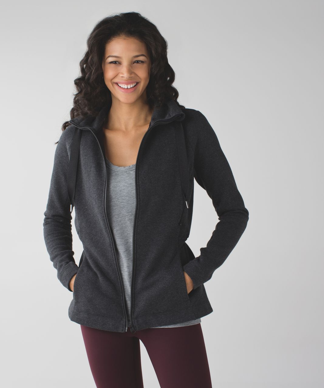 Lululemon &go Take-Off Fleece - Heathered Black