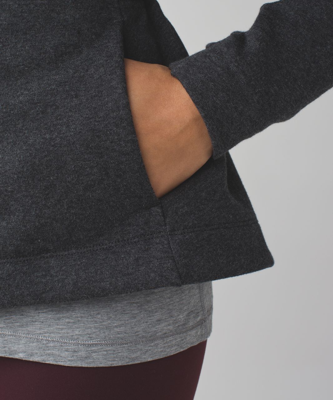 Lululemon &go Take-Off Fleece - Heathered Black