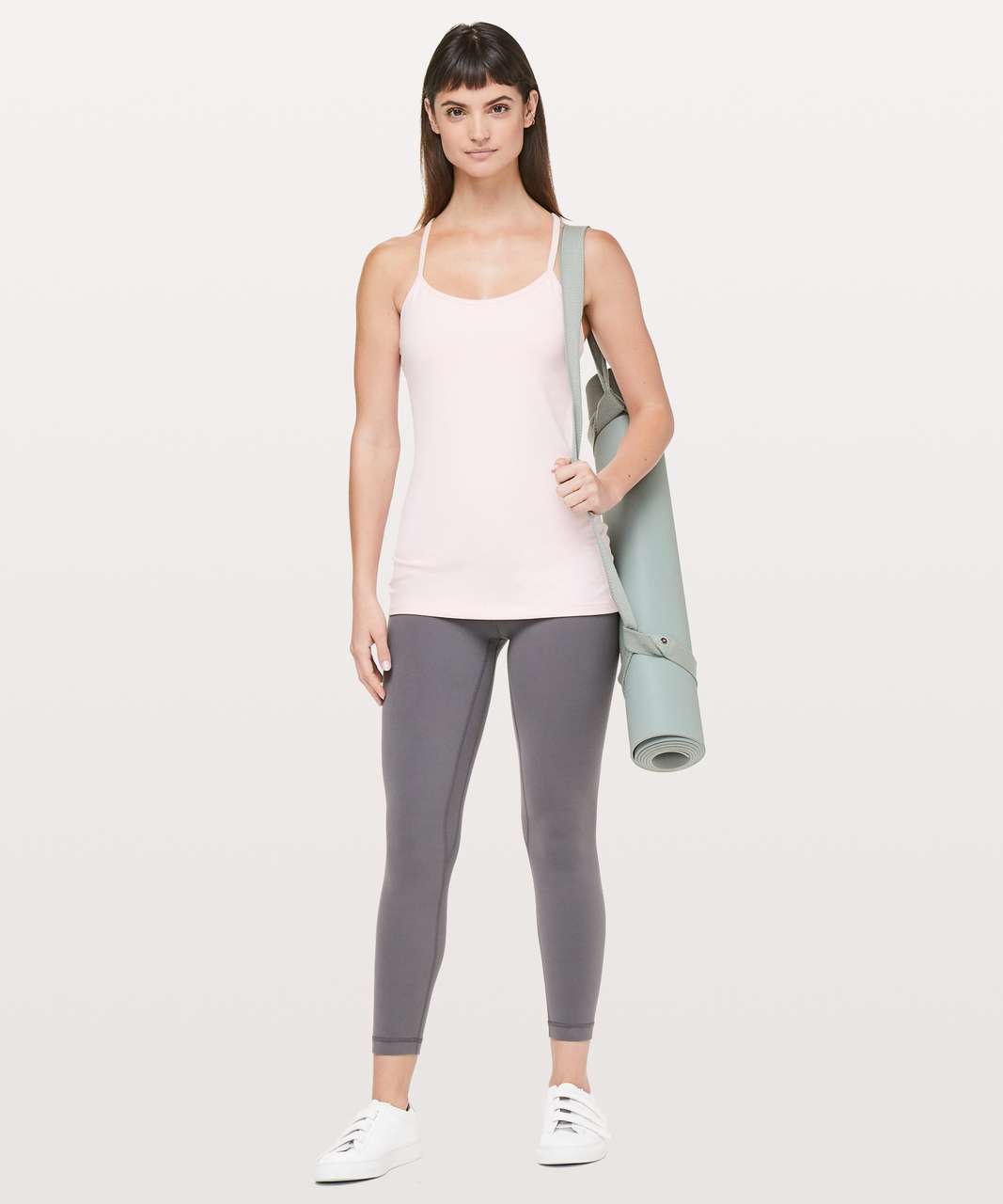 Lululemon Power Y Tank *Luon - Blissful Pink - lulu fanatics