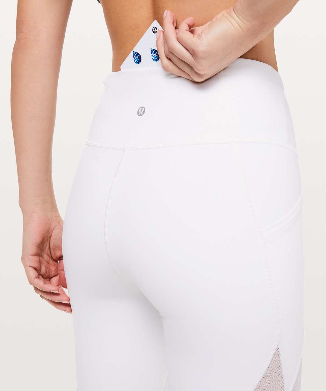 Lululemon Run Smoothly Crop *23" - White