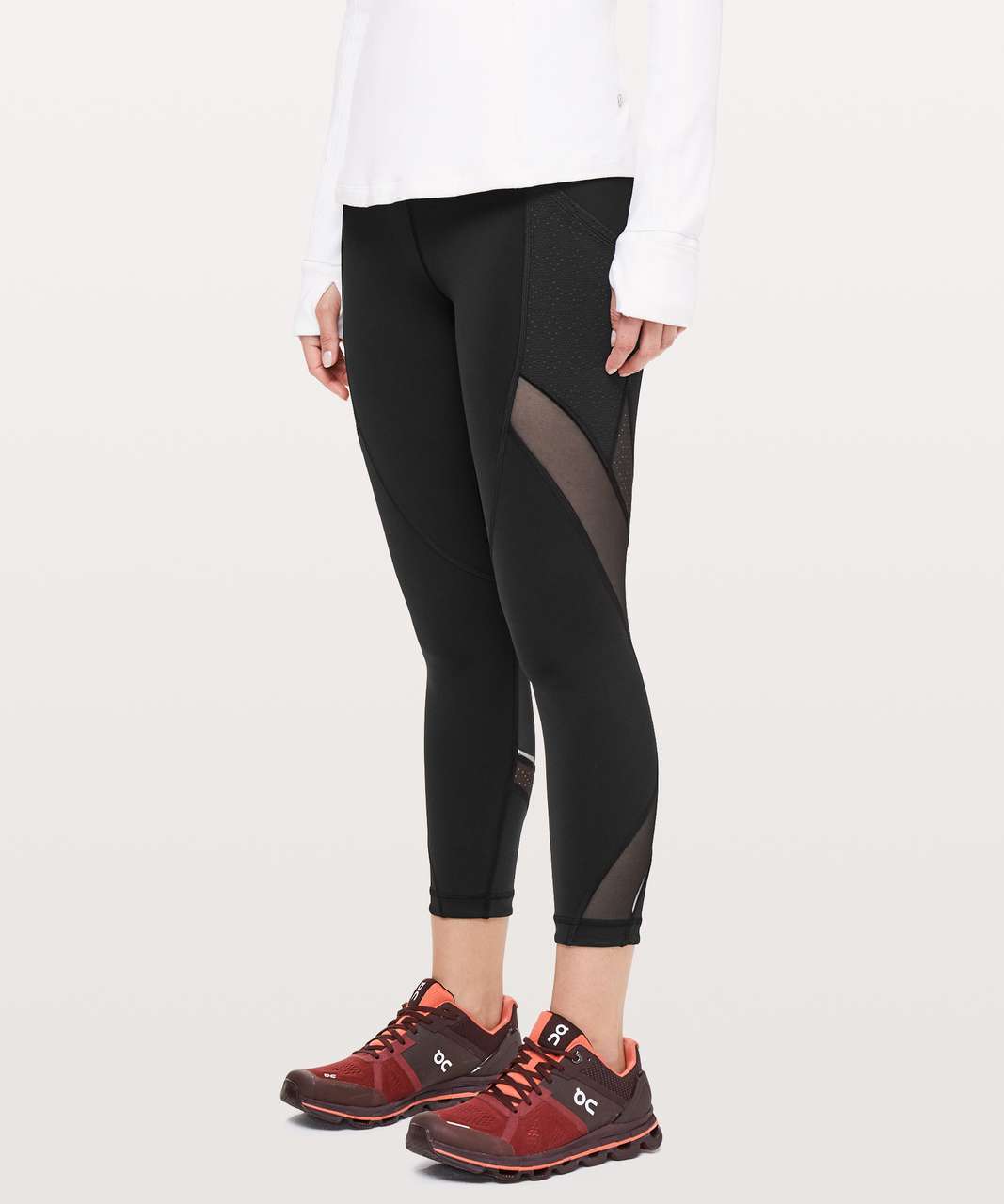 Lululemon Run Smoothly Crop *23" - Black