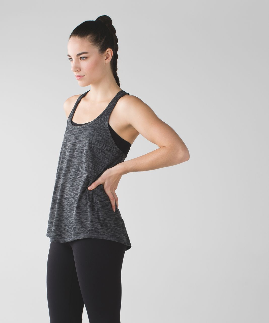 Lululemon Salute the Sun Tank - Heathered Black (First Release)