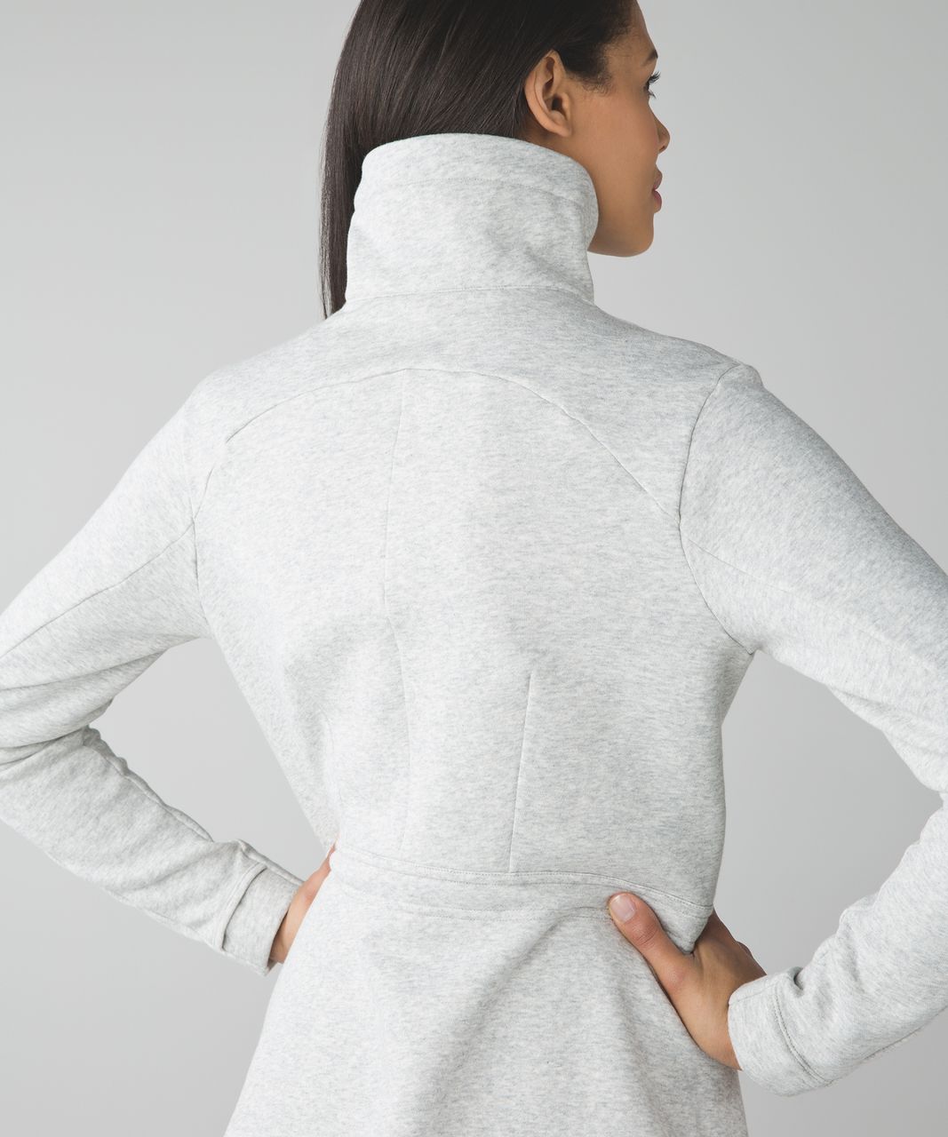 Lululemon &go Take-Off Fleece - Heathered Light Grey