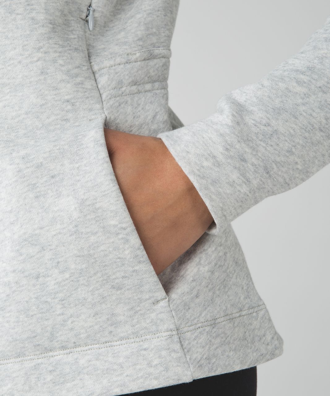 Lululemon &go Take-Off Fleece - Heathered Light Grey